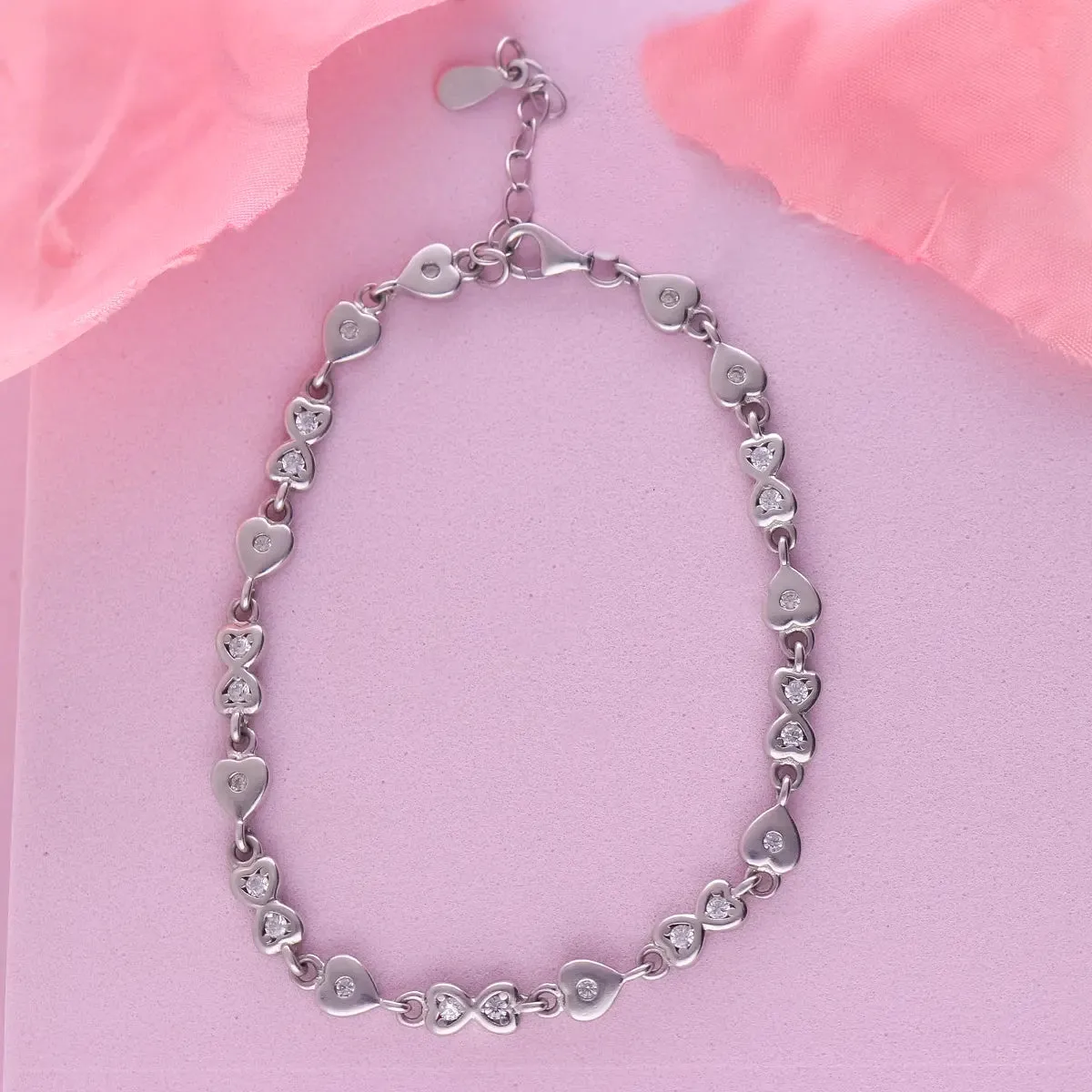 925 Silver Classic Silver Bracelet for Women