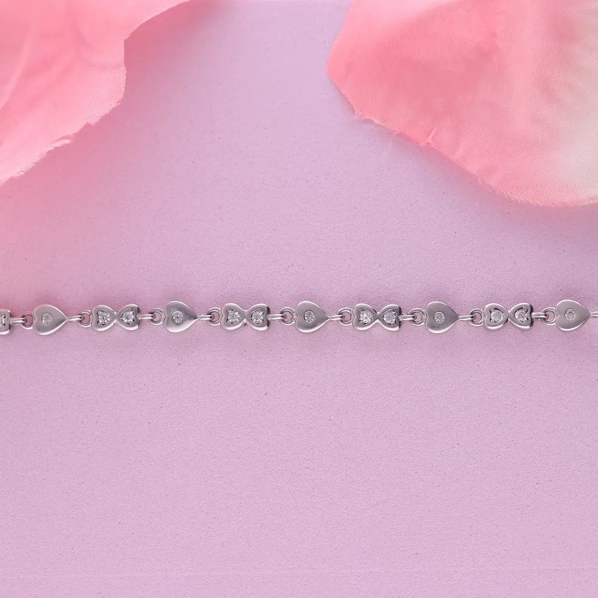 925 Silver Classic Silver Bracelet for Women