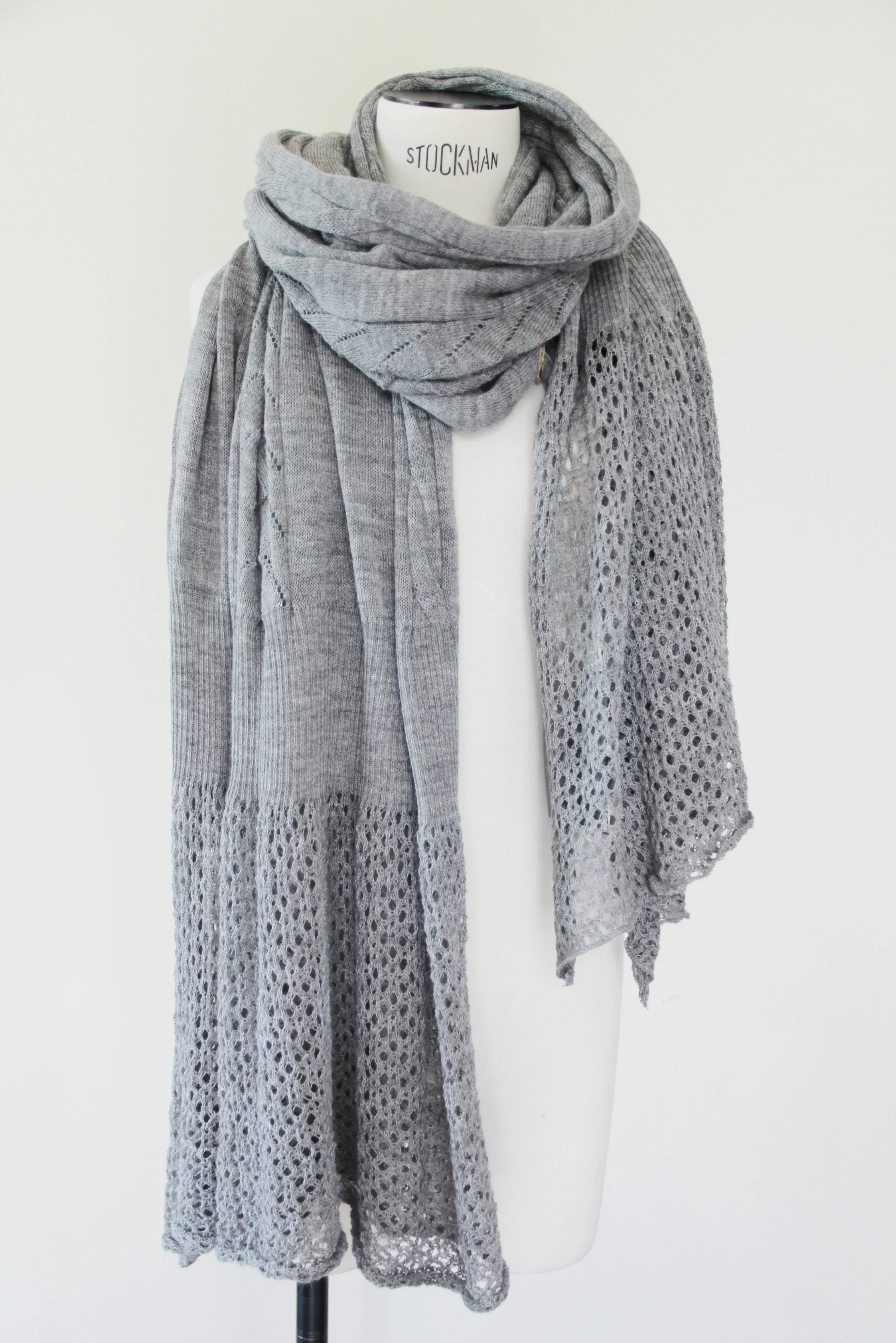Amano Baby Alpaca oversize wrap-OIive