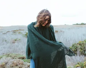Amano Baby Alpaca oversize wrap-OIive