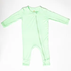 Bamboo Zipper Long Sleeve Baby Romper