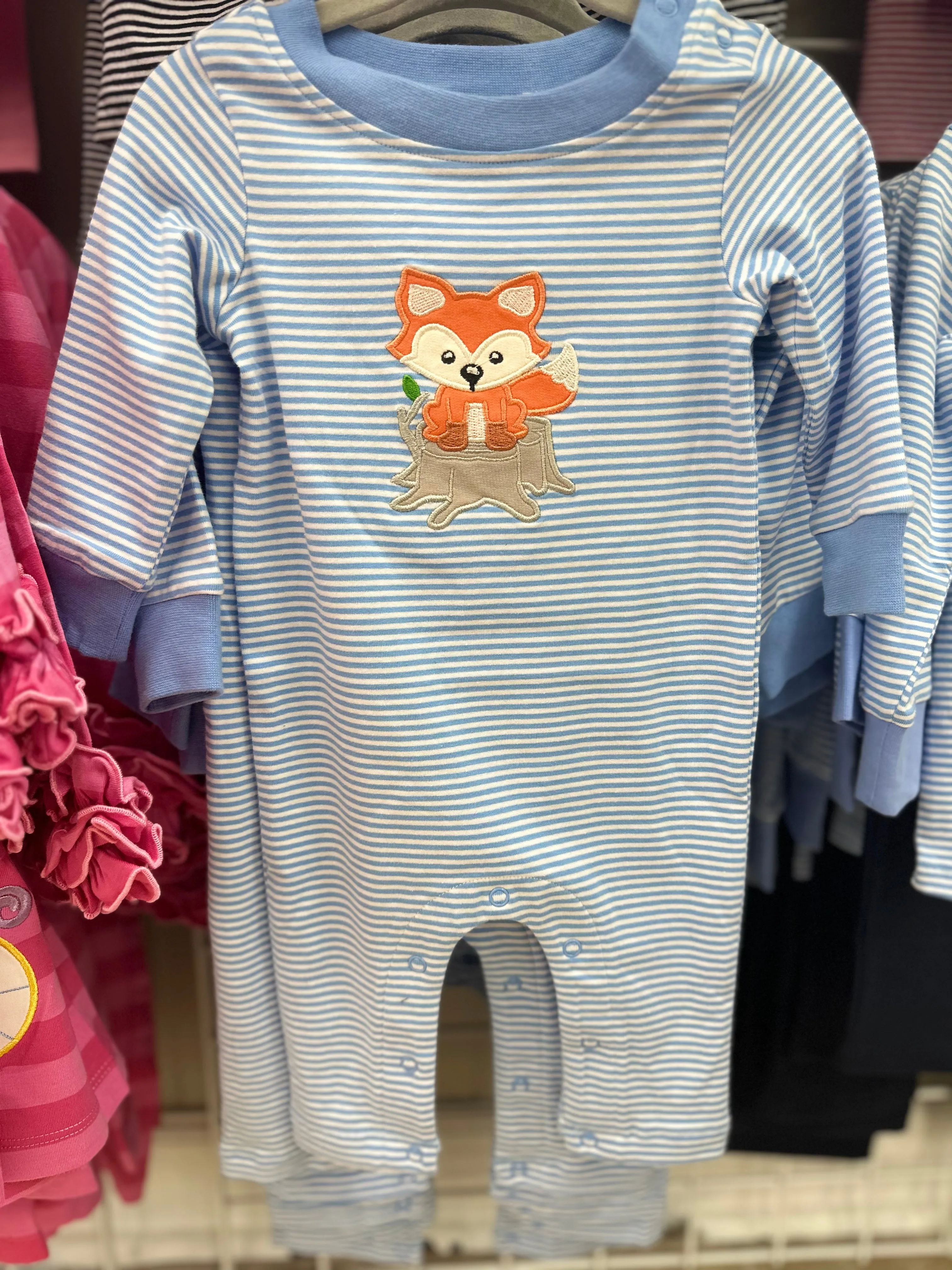 Boys Fox Romper