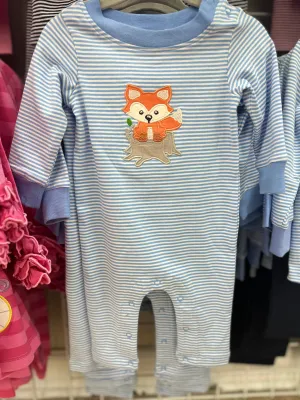 Boys Fox Romper