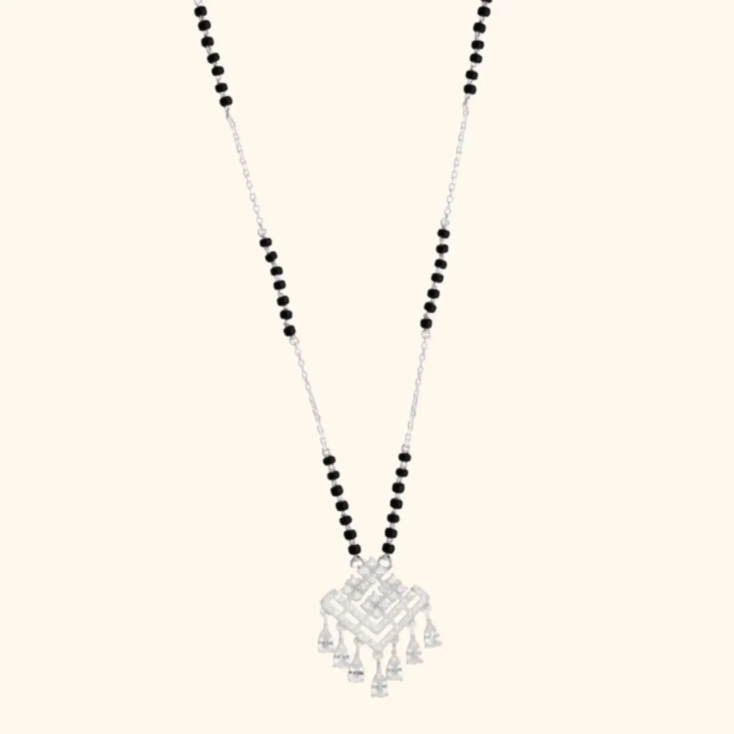 Celebrate Your Love with a Touch of 925 Silver Mangalsutra