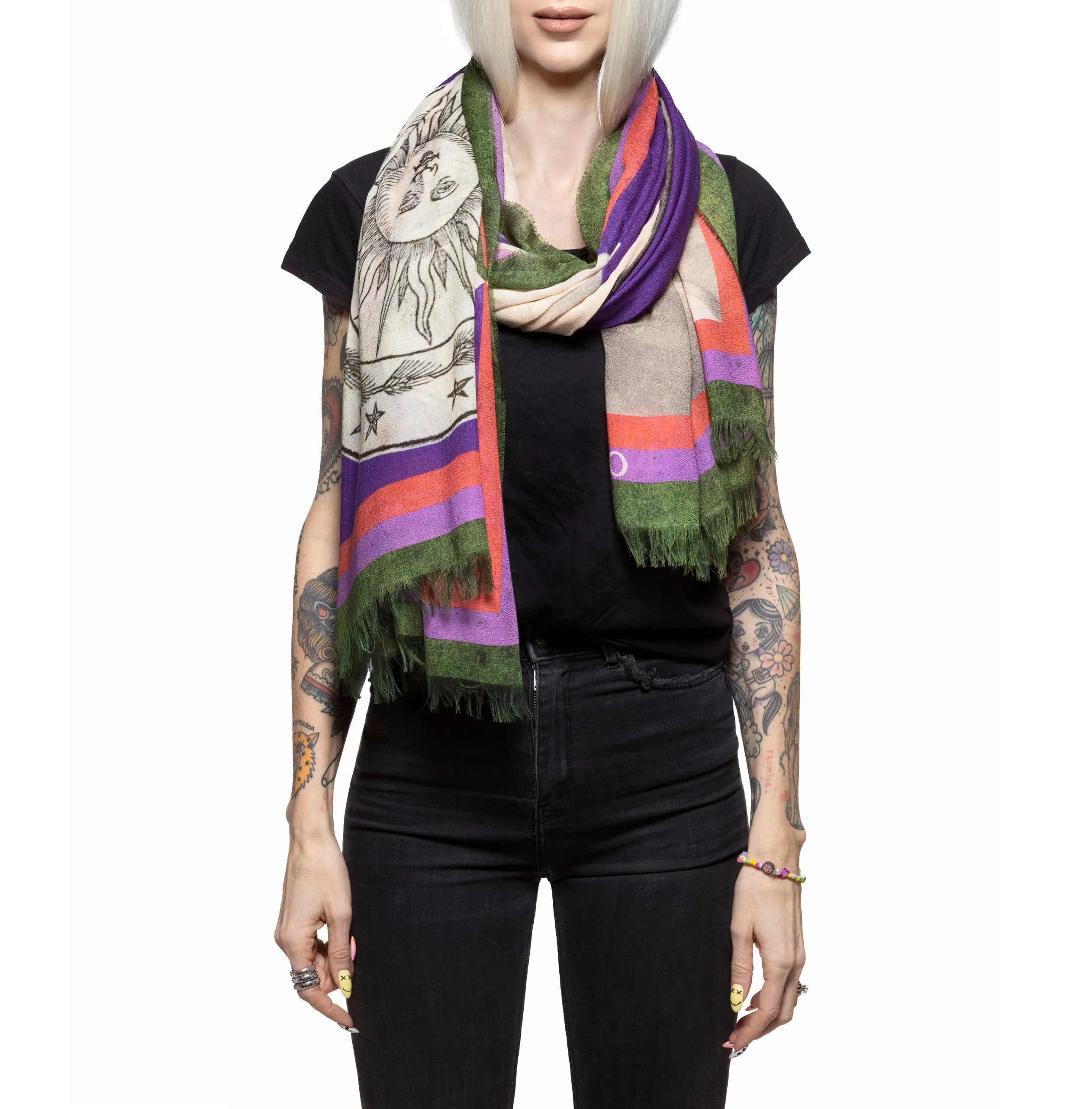 Coreterno " Let's Pretend " - Maxi scarf