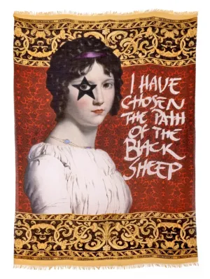 Coreterno "The Black Sheep "- Maxi scarf