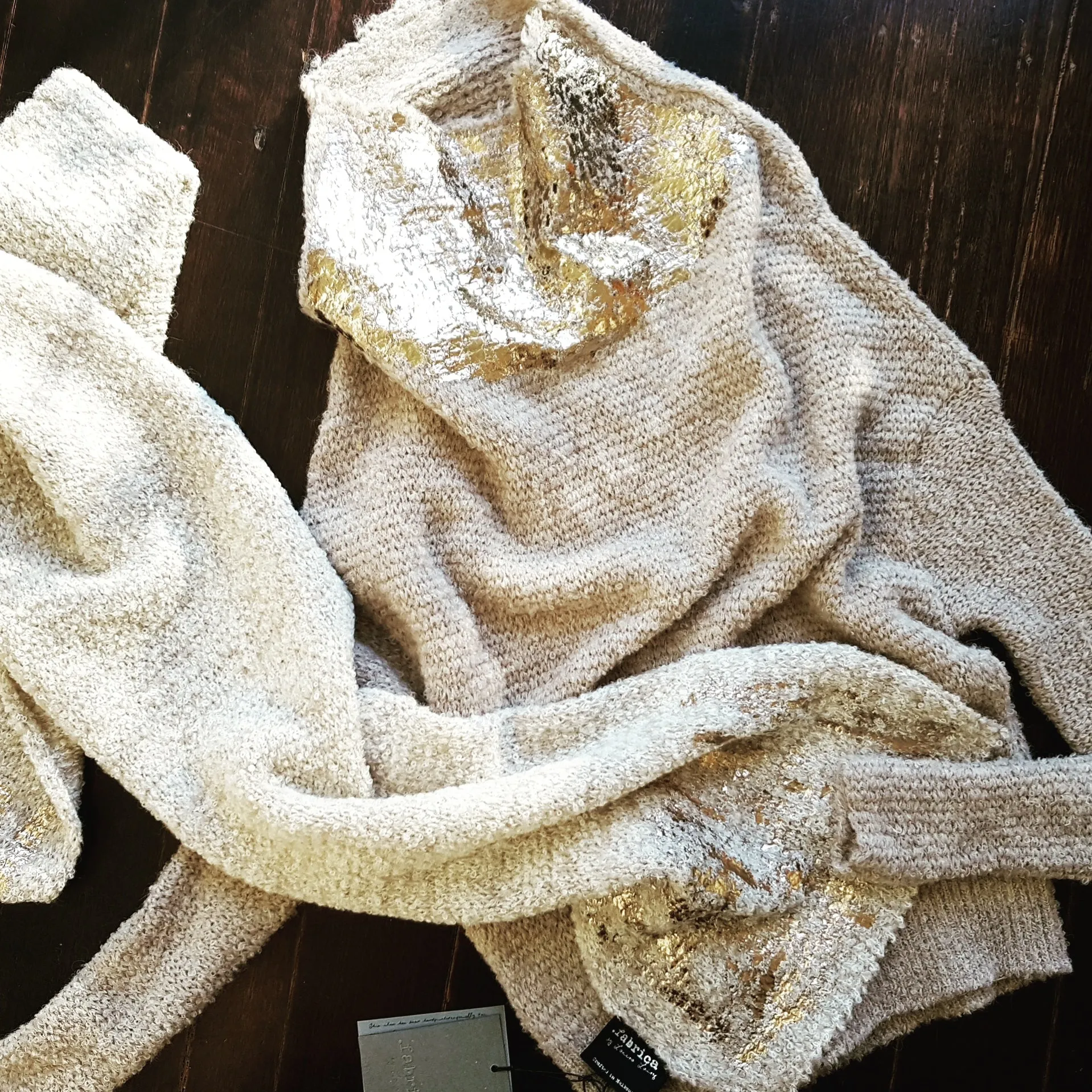 Fabrica baby Alpaca extra long scarf