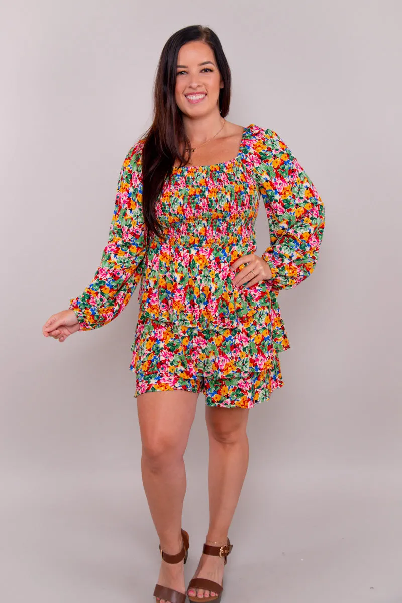 Flowy Floral Romper - FINAL SALE