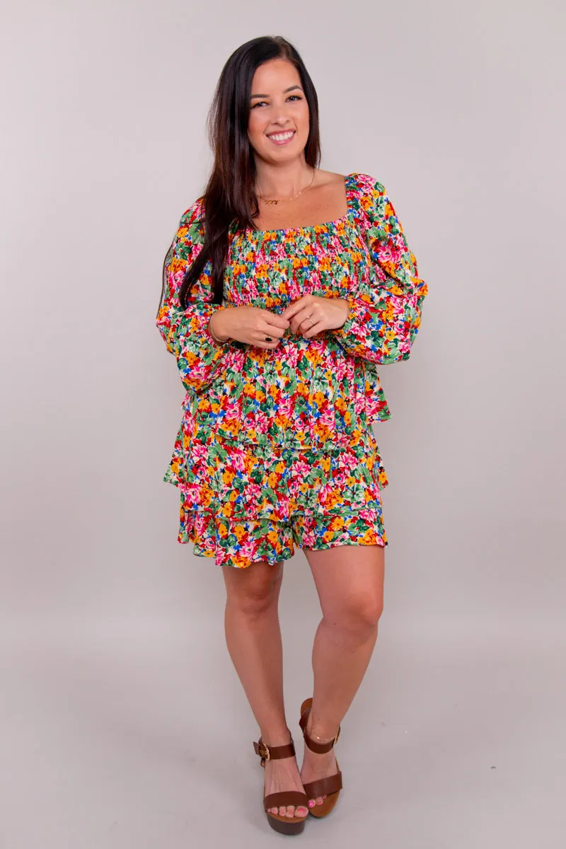 Flowy Floral Romper - FINAL SALE