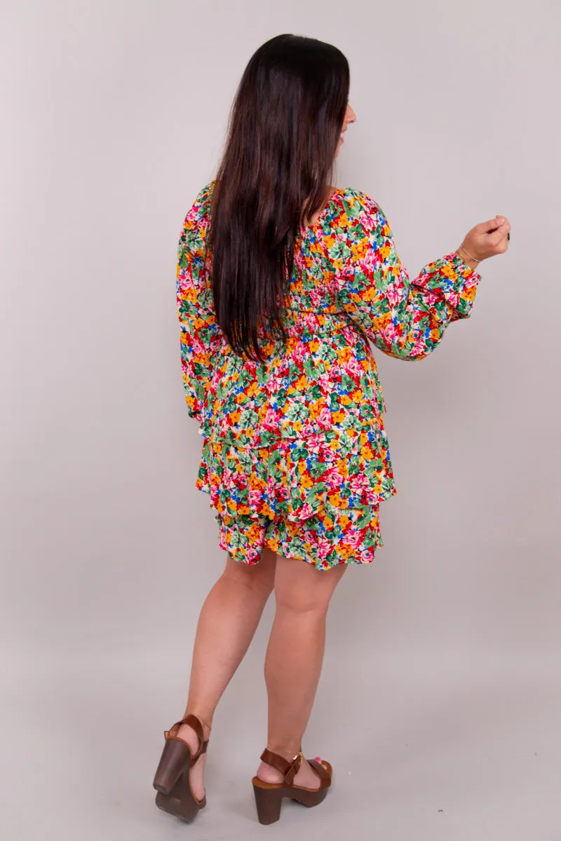 Flowy Floral Romper - FINAL SALE