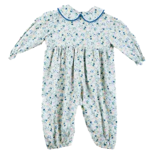 FT Romper - Blue Floral
