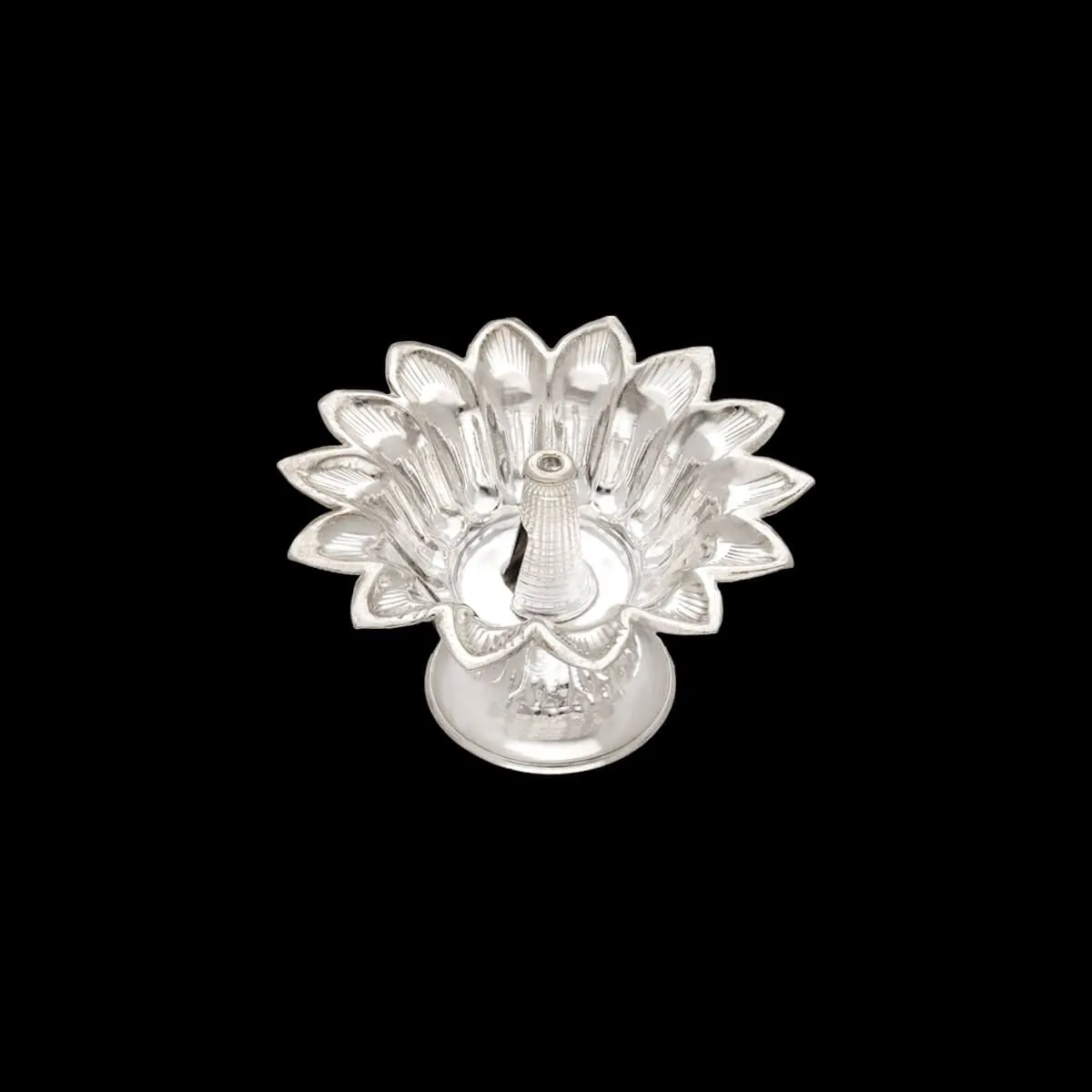 Illuminating Silver Diya