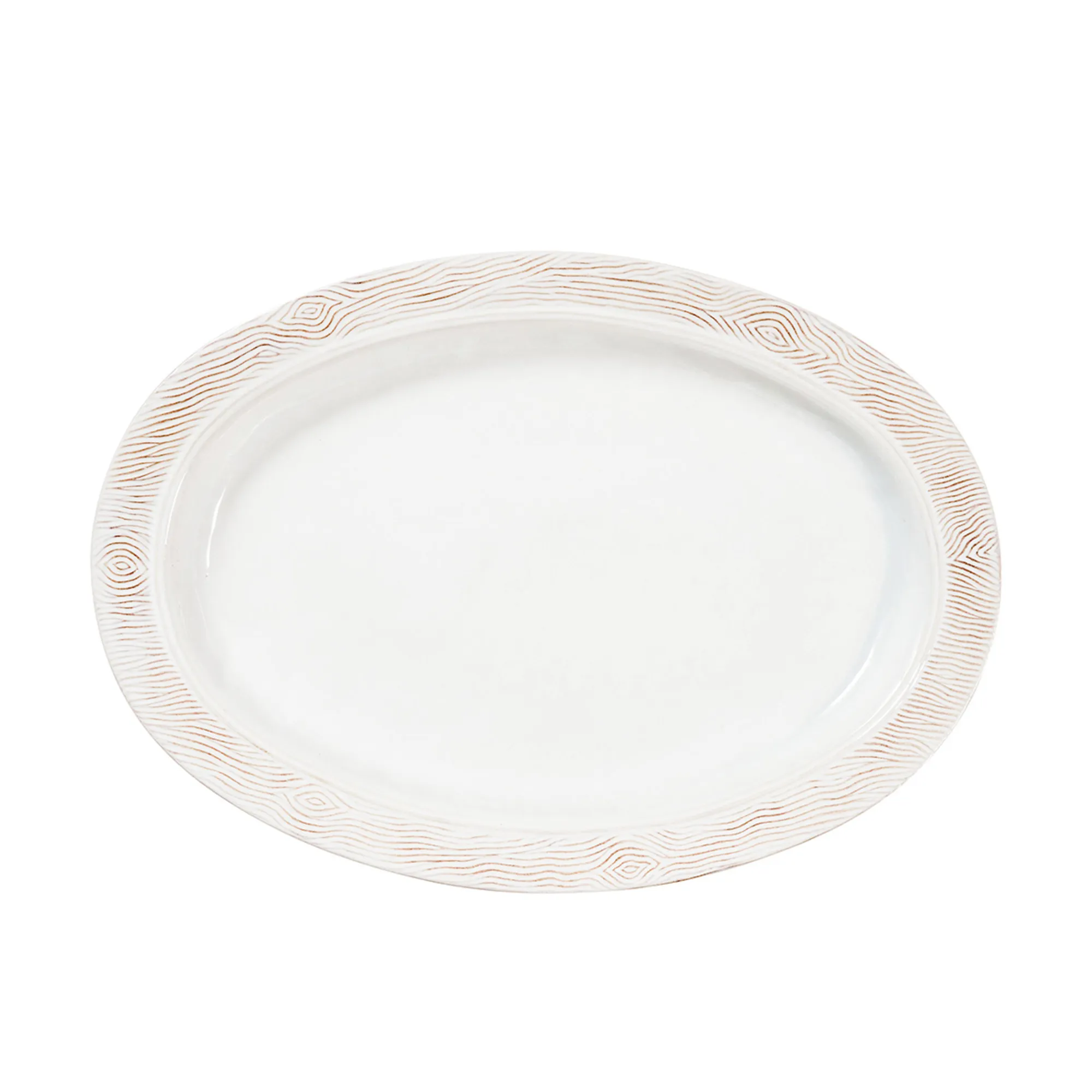 Juliska Blenheim Oak 18" Platter - Whitewash