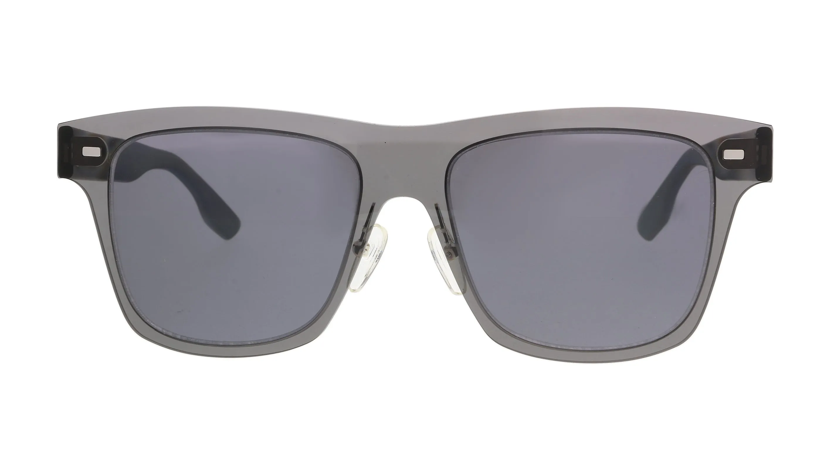 McQ MQ0008S-001 Black Rectangle Sunglasses