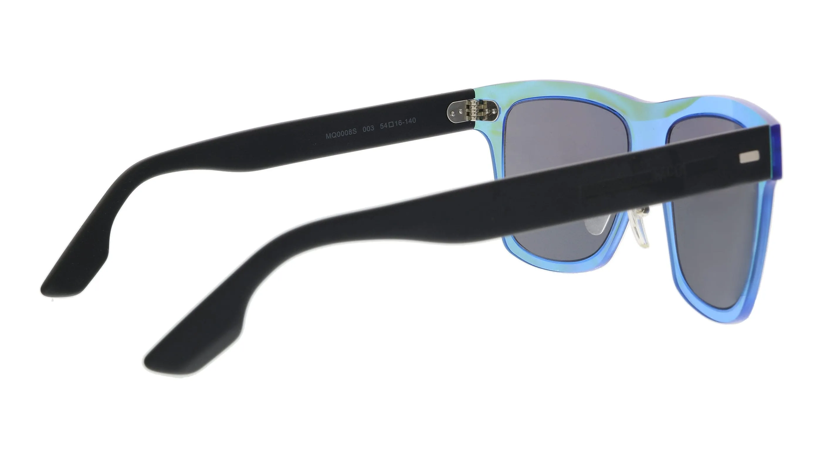 McQ MQ0008S-003 Blue Rectangle Sunglasses
