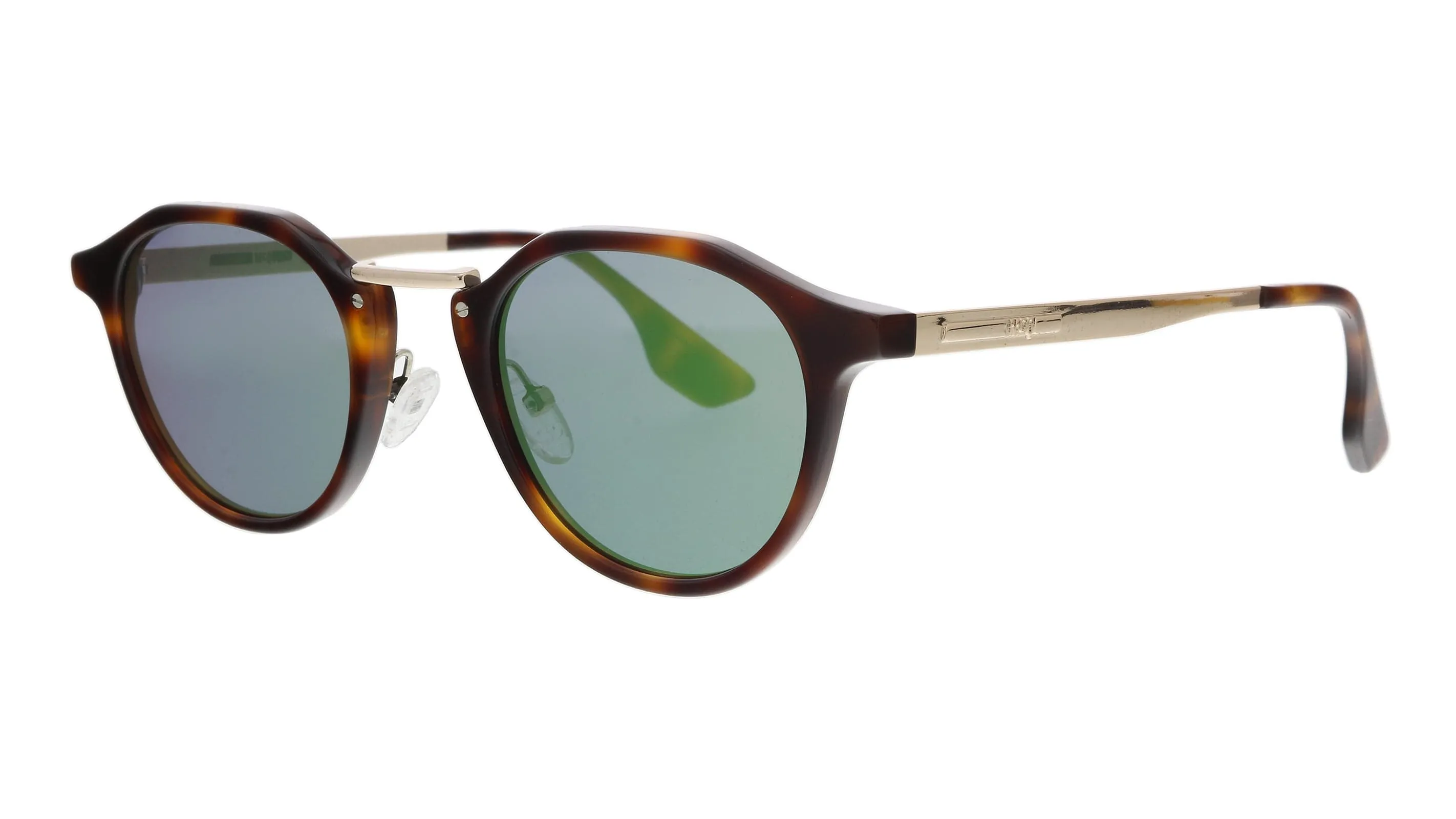 McQ MQ0036S-002 Havana Aviator Sunglasses