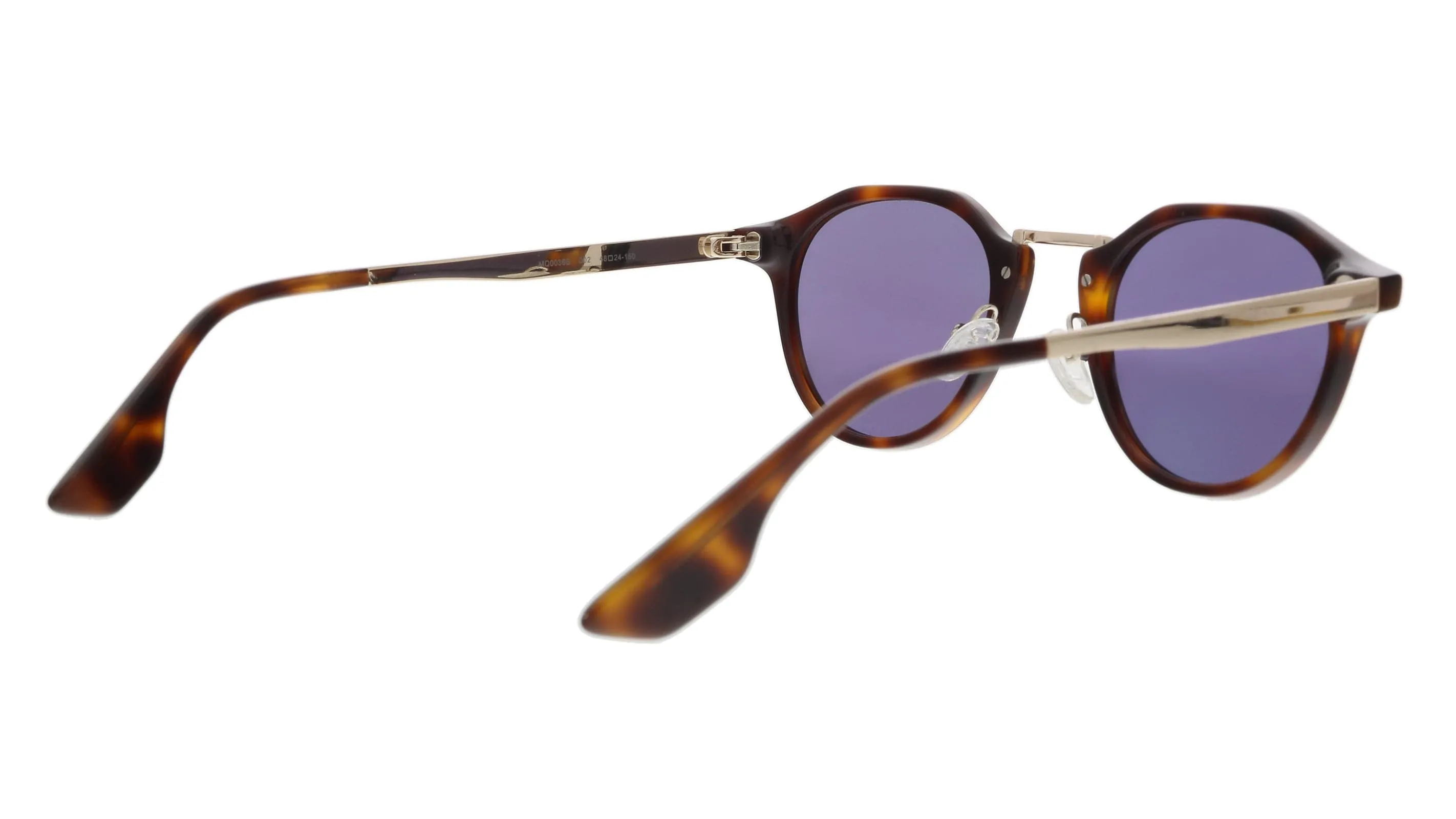 McQ MQ0036S-002 Havana Aviator Sunglasses