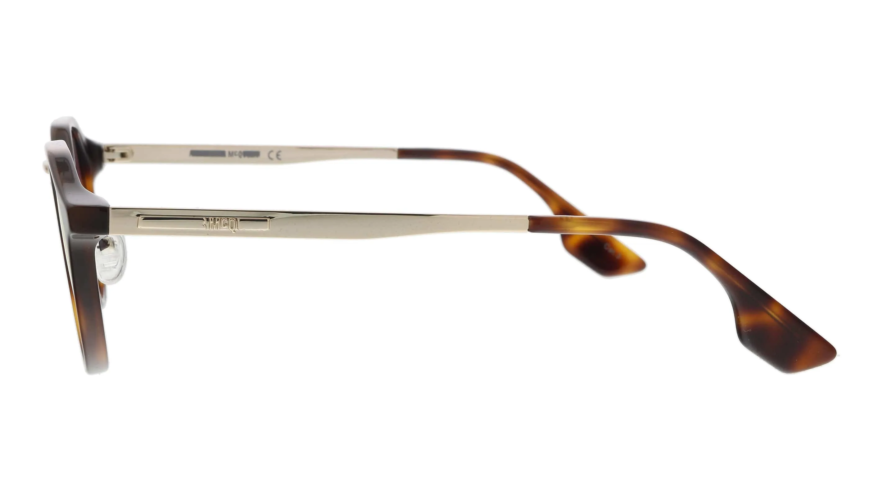 McQ MQ0036S-002 Havana Aviator Sunglasses