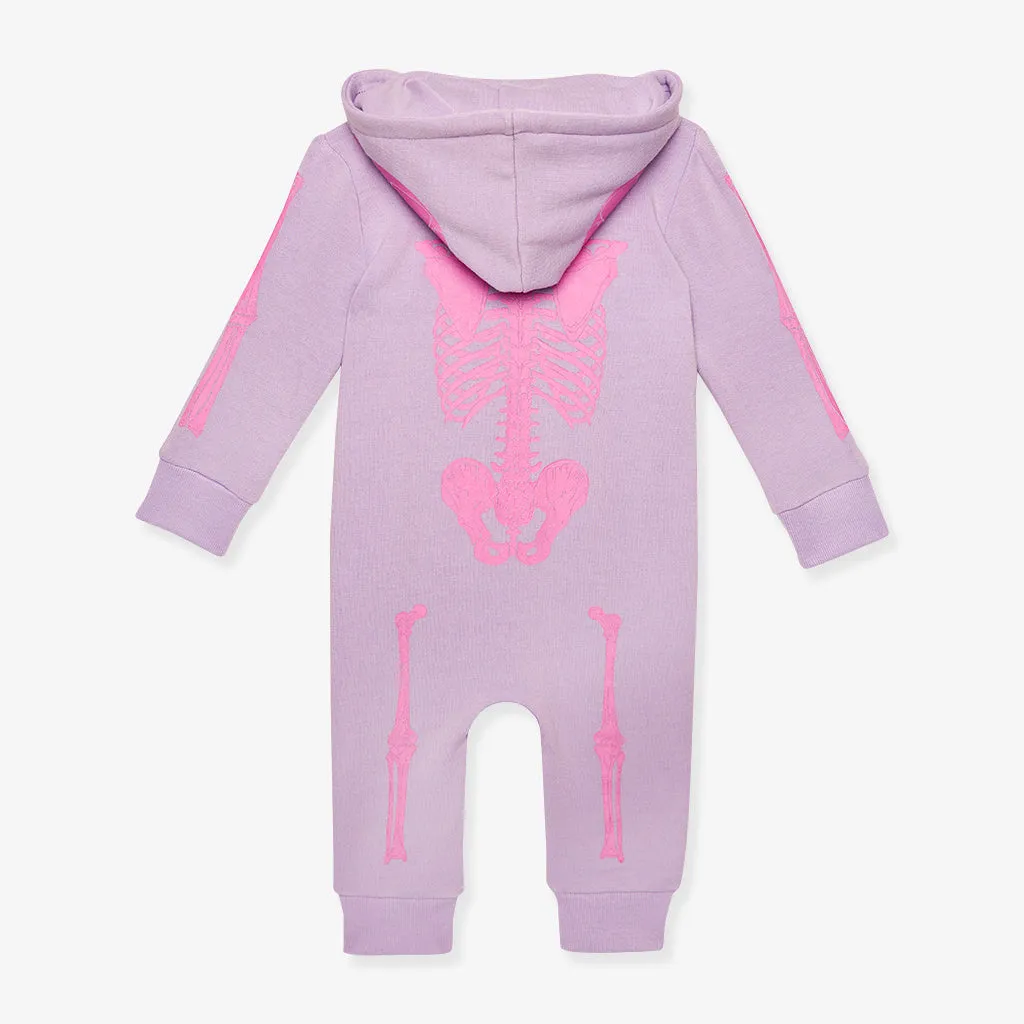Mrs. Posh Fleece Hooded Romper