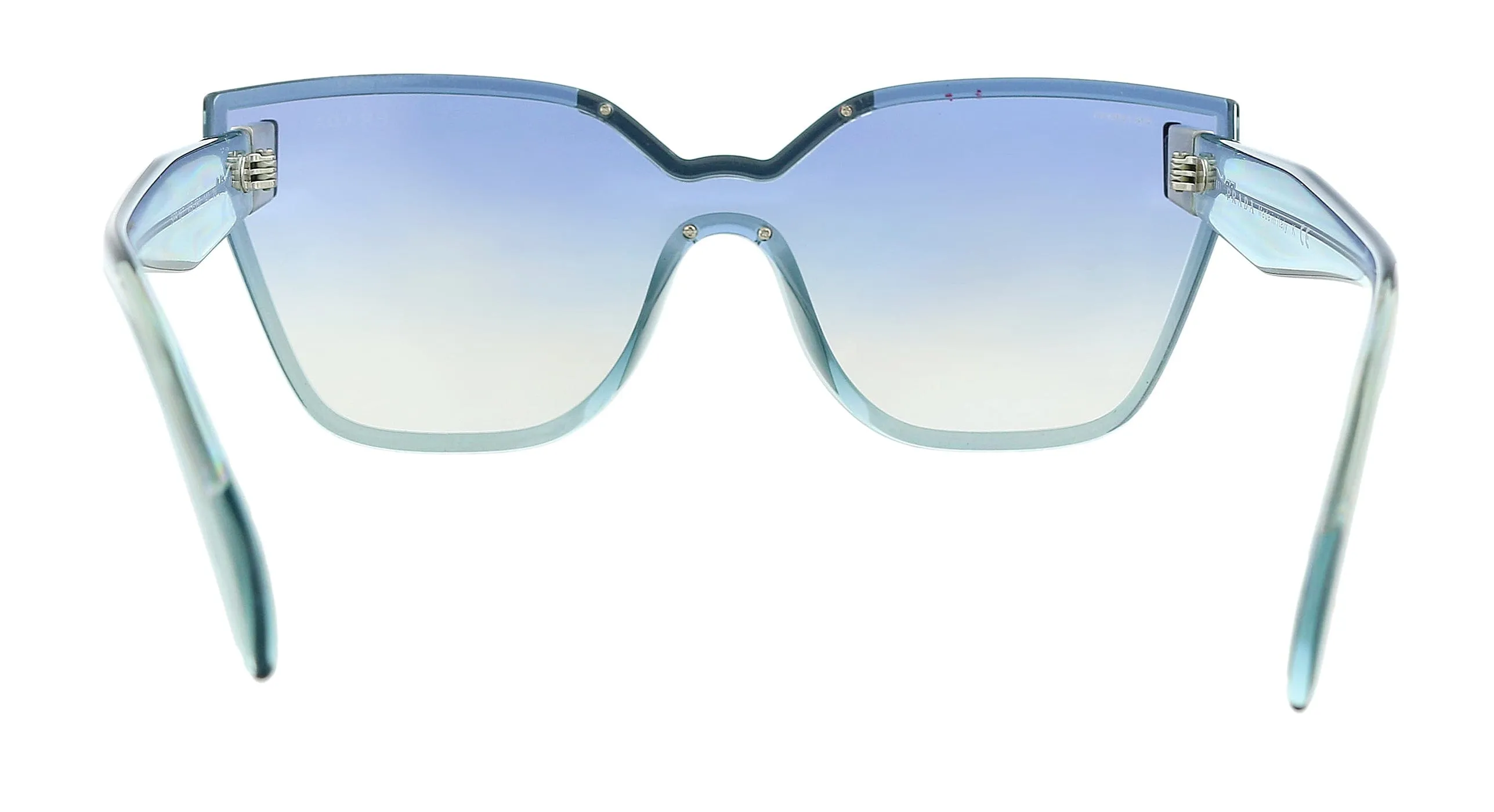 Prada 0PR 16TS VIS5R0 Light Azure Square Sunglasses