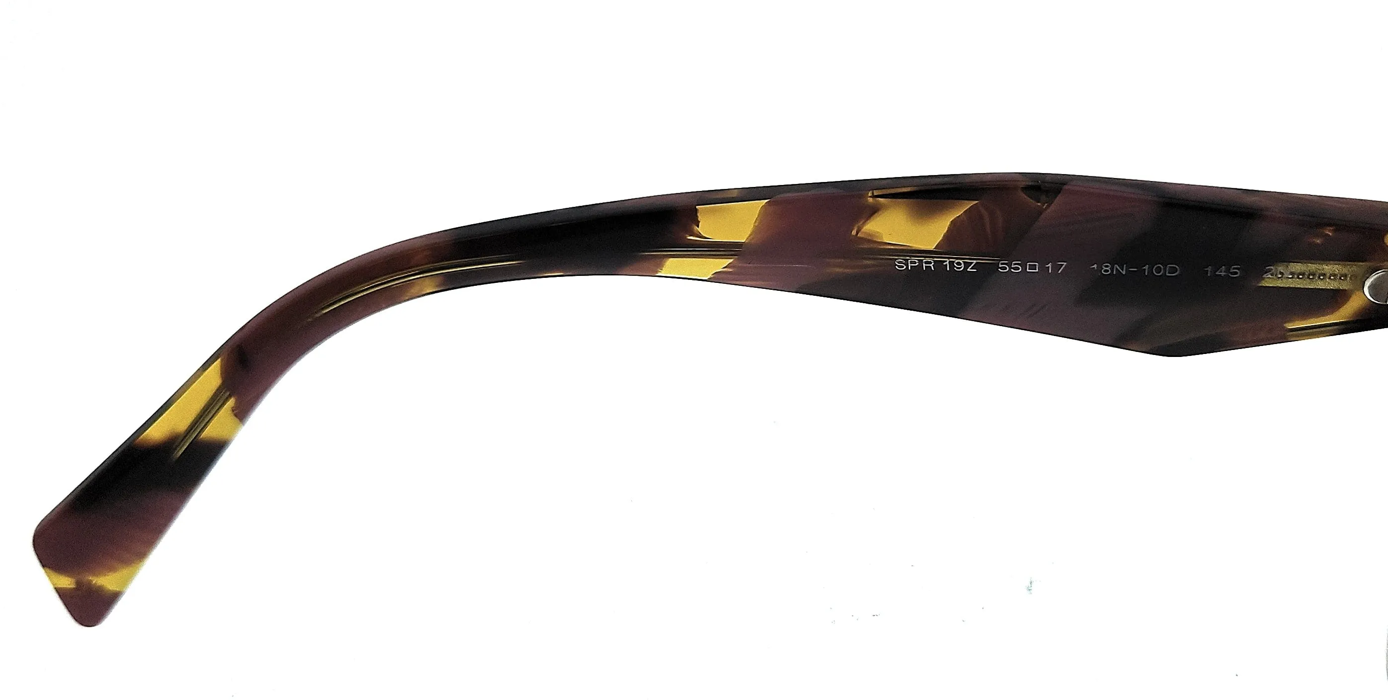 Prada 0PR 19ZS 18N10D Tortoise cognac begonia Square Sunglasses