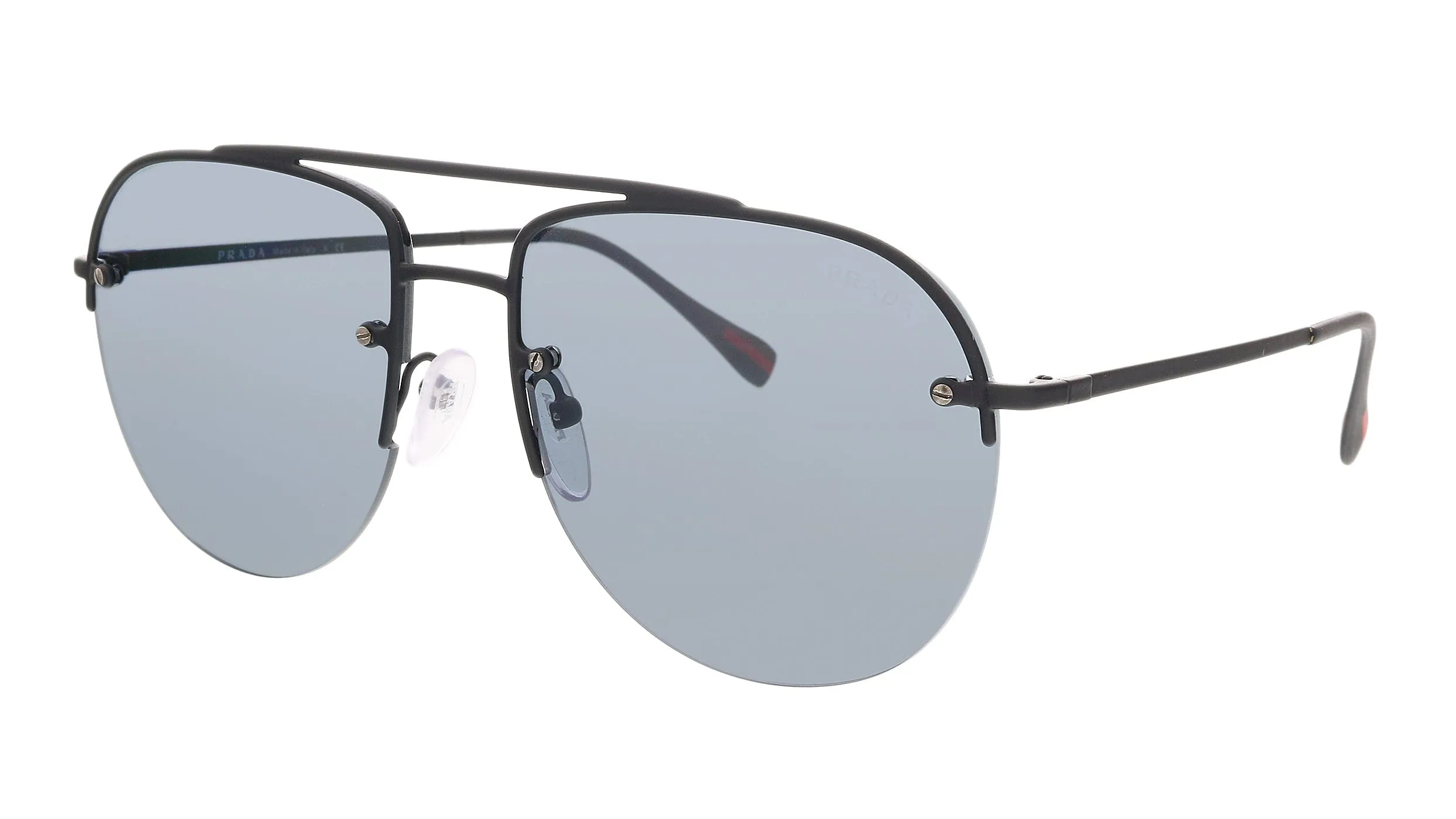 Prada PS53SS DG05L0  Black Aviator Sunglasses
