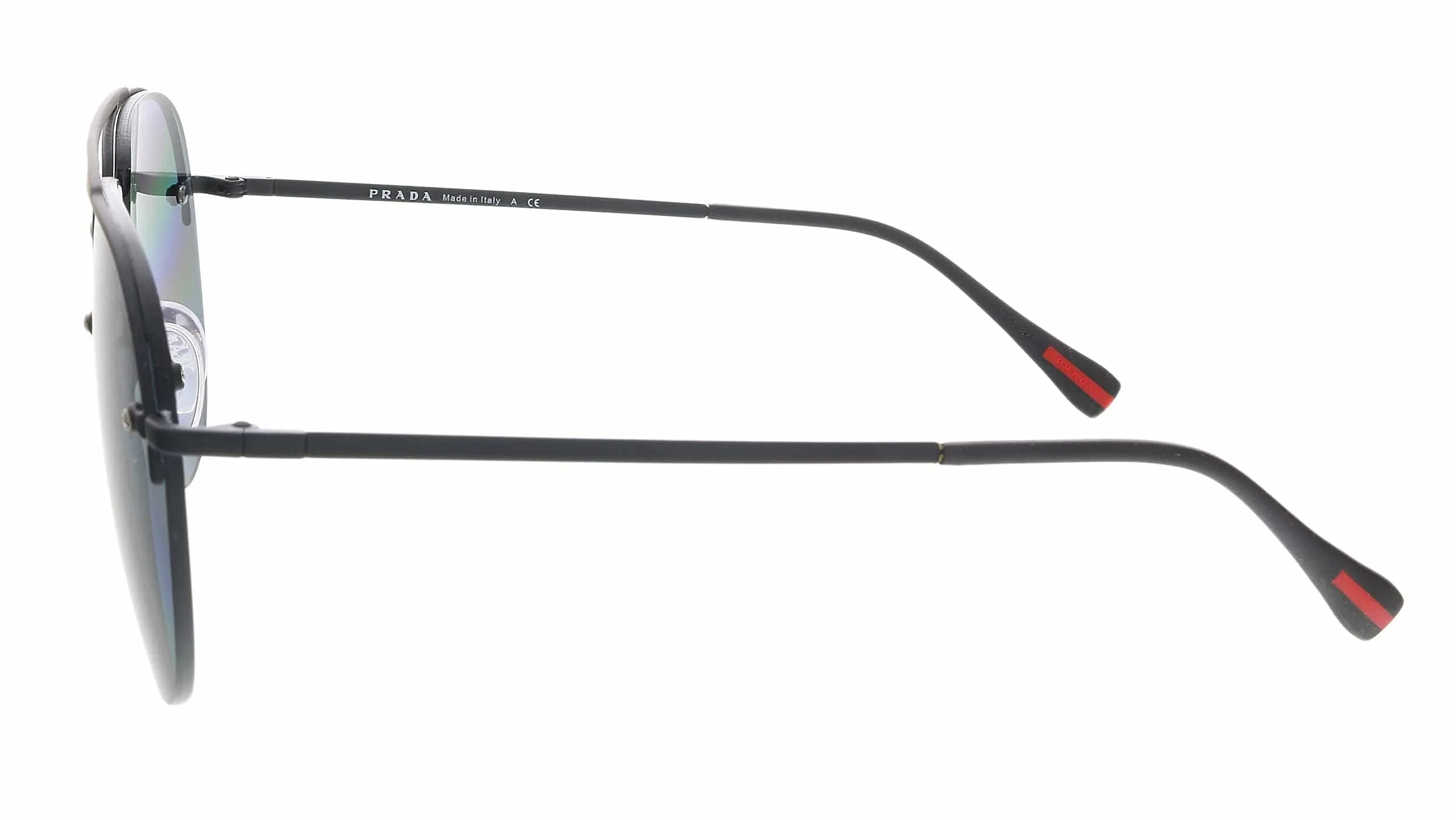 Prada PS53SS DG05L0  Black Aviator Sunglasses