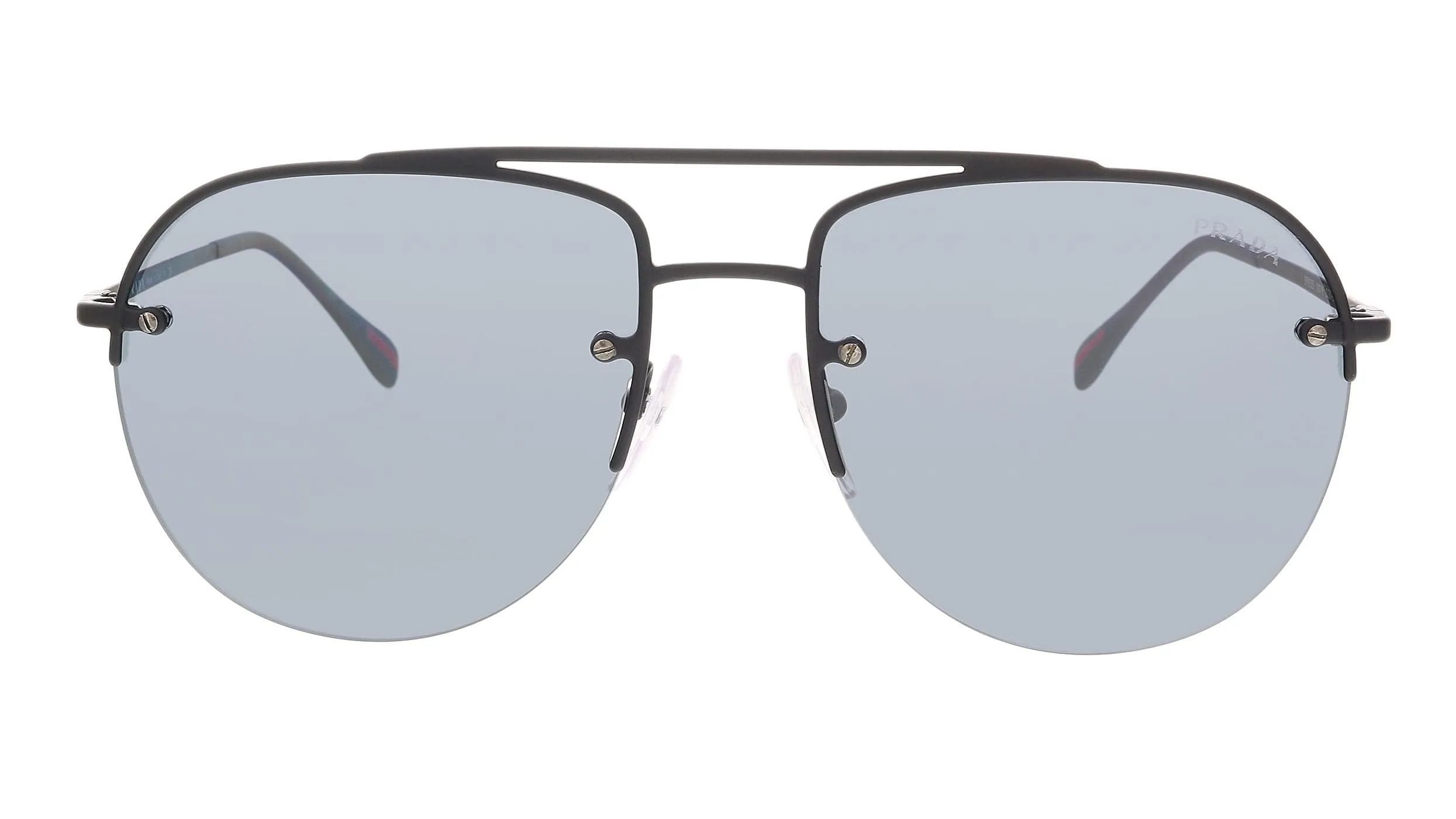 Prada PS53SS DG05L0  Black Aviator Sunglasses