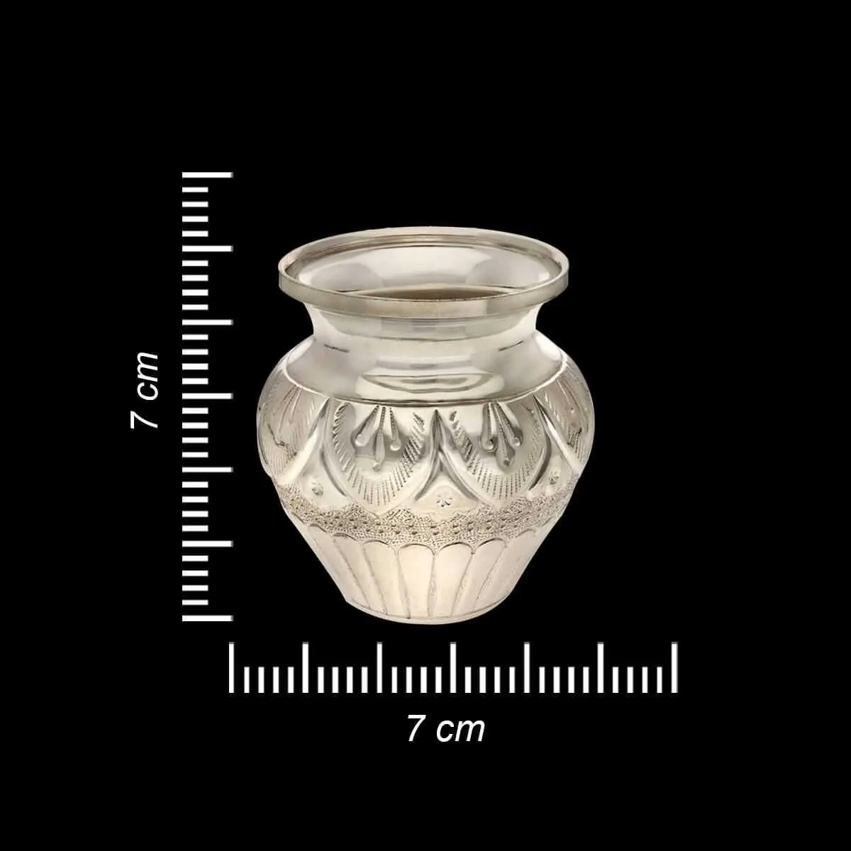 Sacred Blessings Silver Kalash