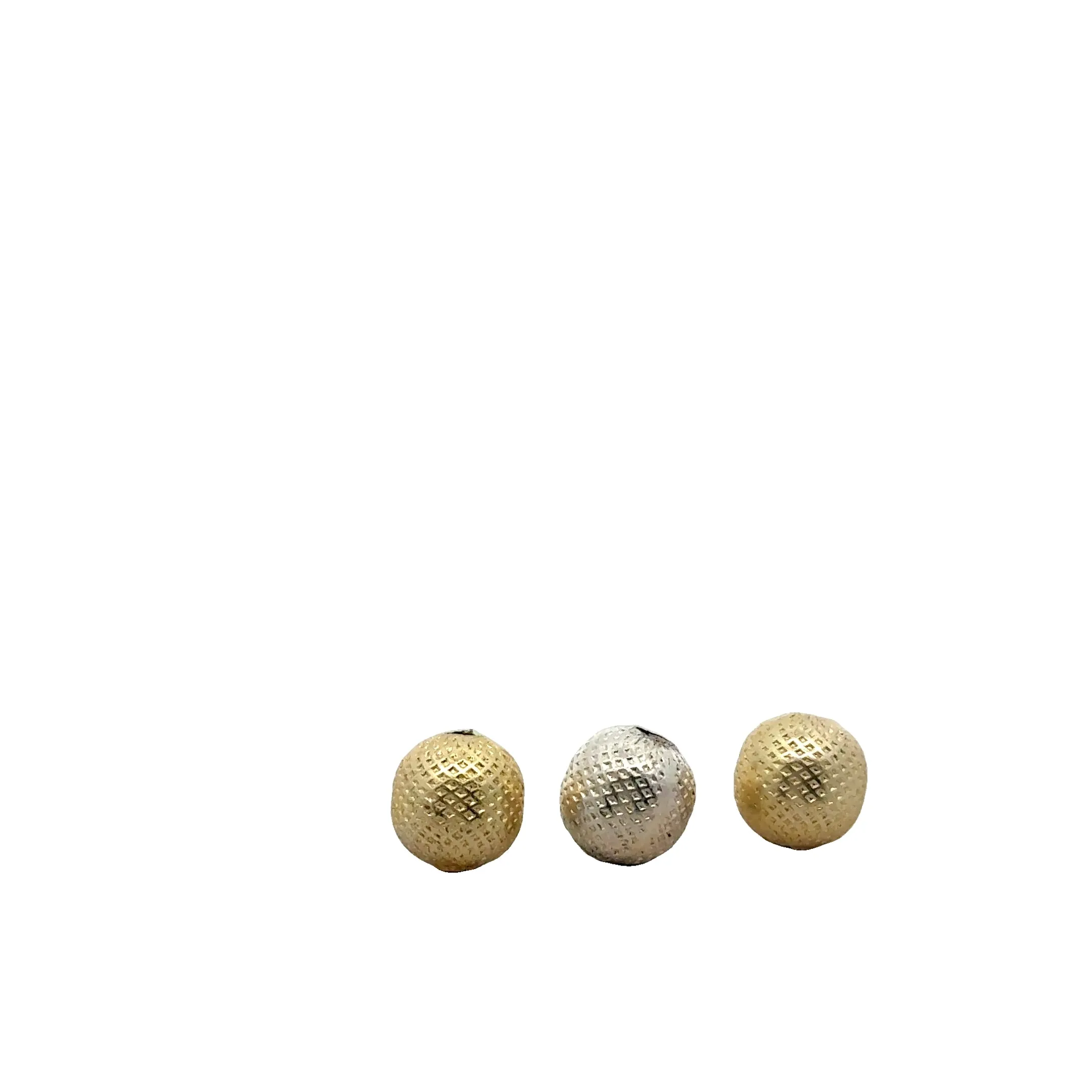 Simple Circular Round Beads, 10Pcs. to 110Pcs, Sizes: 2mm, 2.5mm, 3mm, 4mm, 5mm, 6mm, Sterling Silver Hole Size - 0.8 - 1.5mm.
