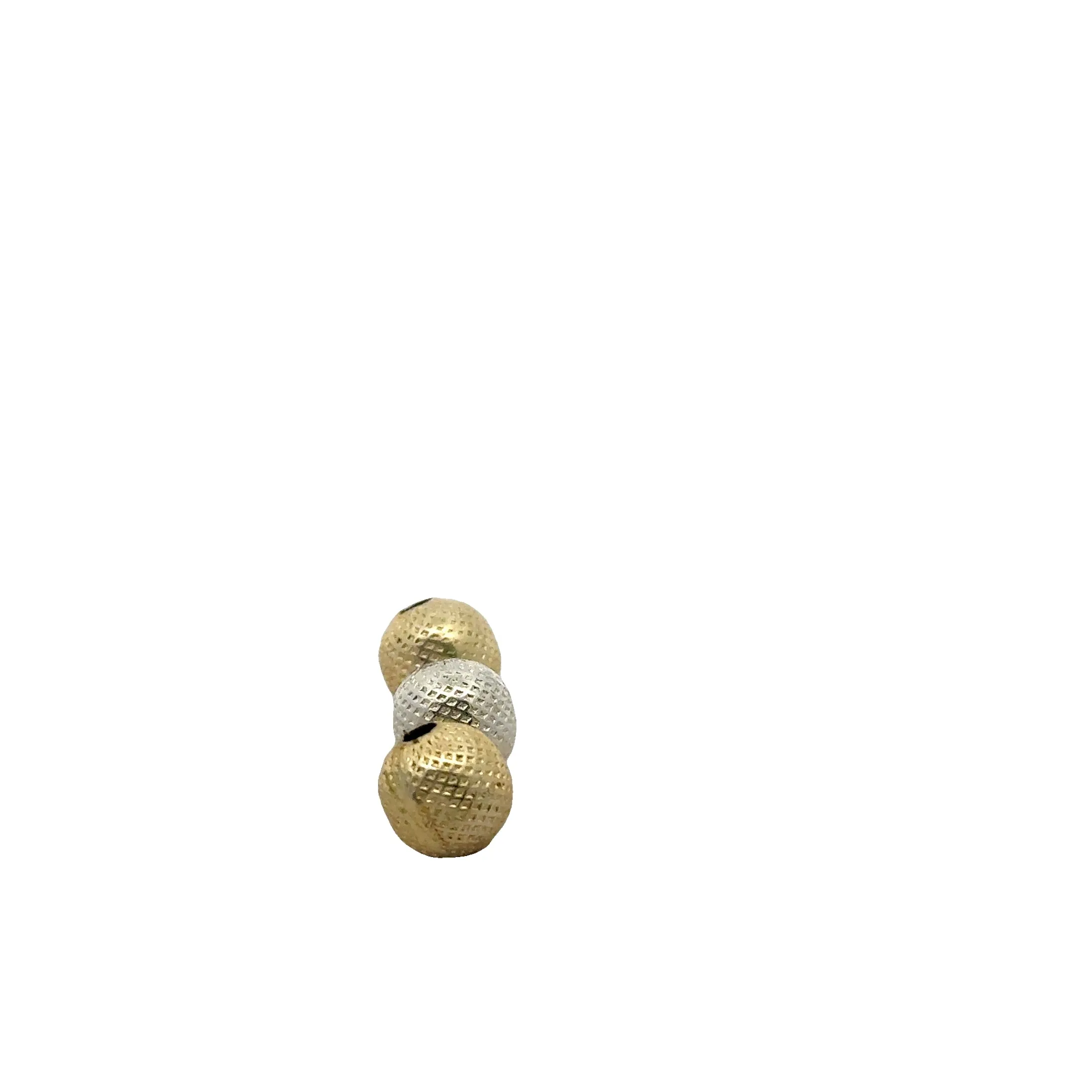 Simple Circular Round Beads, 10Pcs. to 110Pcs, Sizes: 2mm, 2.5mm, 3mm, 4mm, 5mm, 6mm, Sterling Silver Hole Size - 0.8 - 1.5mm.