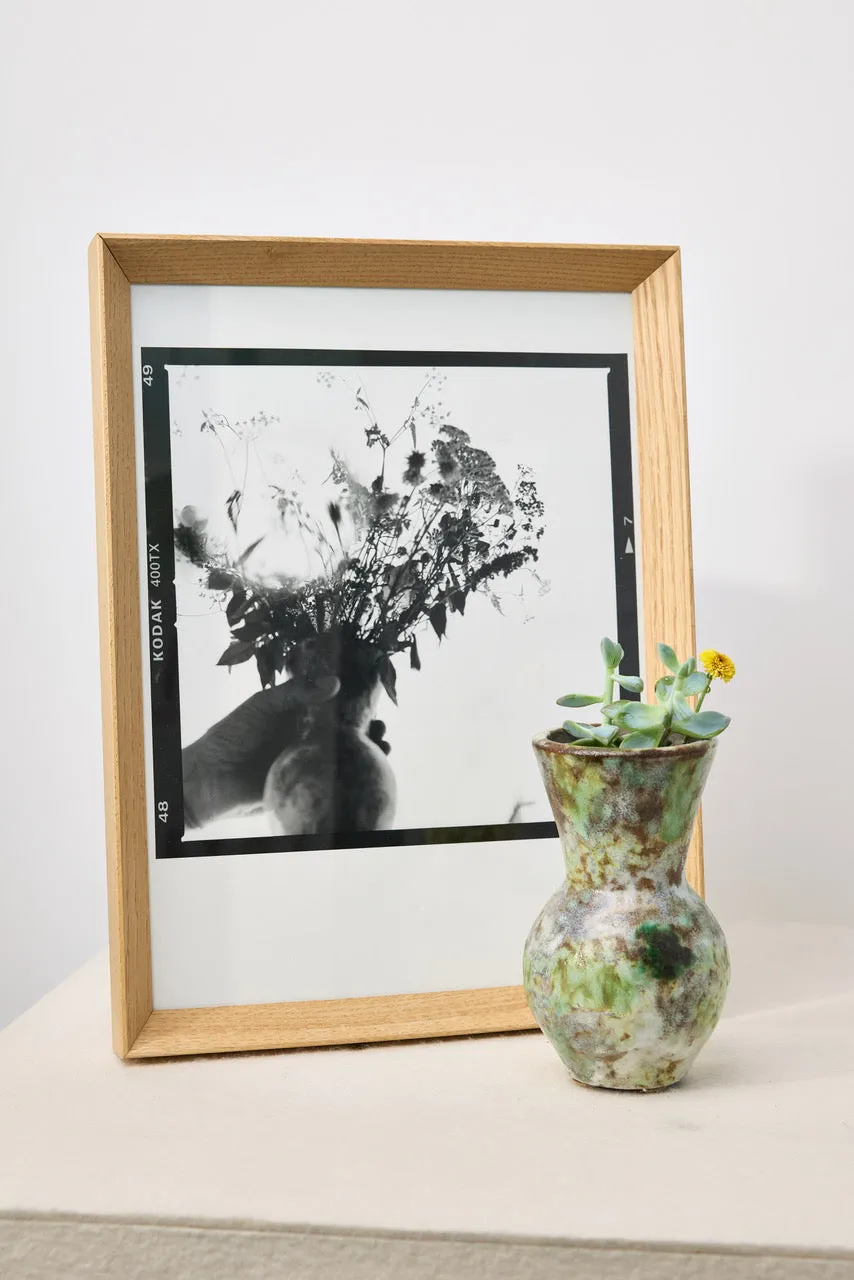 Vallauris Ceramic Vase and Silver Gelatin Print Photography